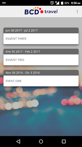 Android application BCD Travel CO screenshort