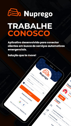 Android application Nuprego Parceiro screenshort