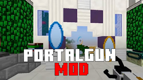 Portal Gun Mod Minecraft PE 1.1 APK screenshots 4
