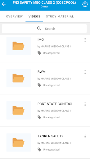 MEO class II MARINE WISDOM Screen 2
