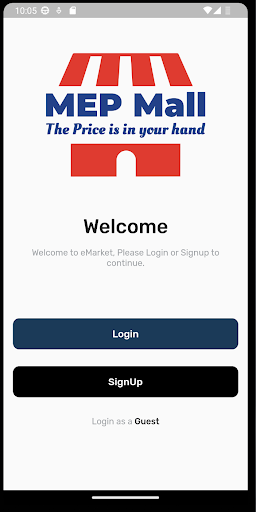 Android application MEP Mall screenshort