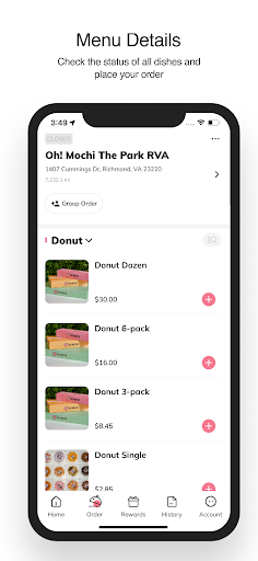 Screenshot of Oh Mochi