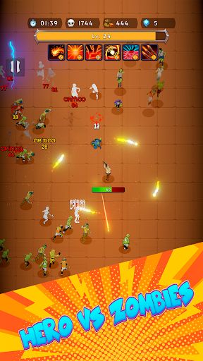 Android application Zombie Survivor: 3D Io Game screenshort