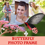 Cute HD Butterfly Free  Frames icon