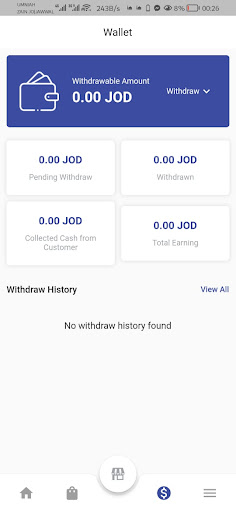 Android application Orderak Shop screenshort
