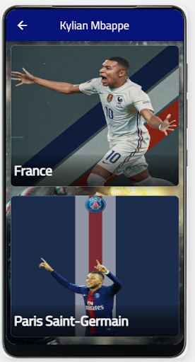 Android application Kylian Mbappe wallpapers screenshort
