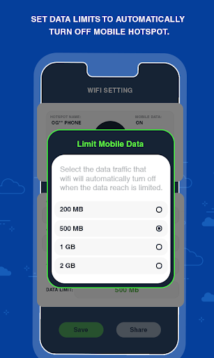 Mobile Hotspot Manager Screen 2