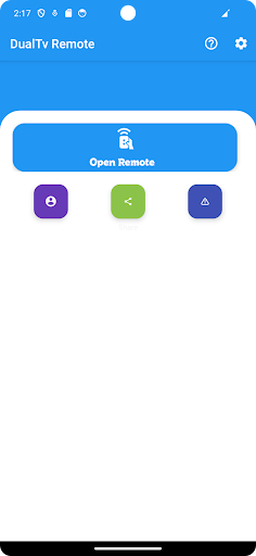 Android application Remote Control for Dual Tv screenshort