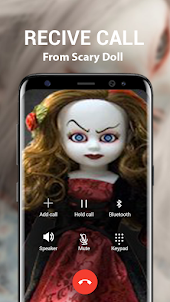 Scary Doll fake call chat
