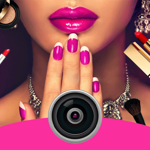 Beauty Makeup Camera Hairstyle Logo