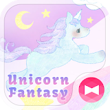 Cute Theme-Unicorn Fantasy- icon