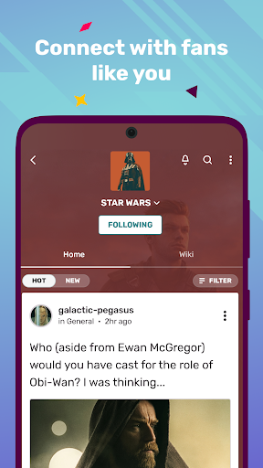 Screenshot of Fandom