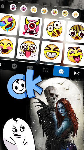 Horror Couple Skull Theme Screen 3