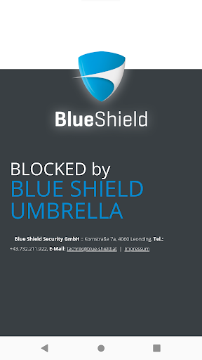 Blue Shield Umbrella Agent Screen 3