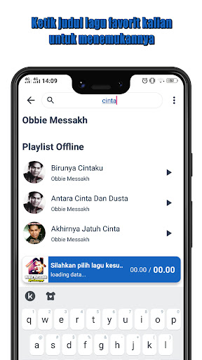 Lagu Obbie Messakh Offline Screen 3