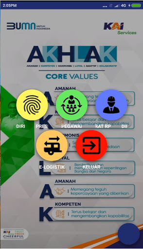 KAIS Apps Screen 2
