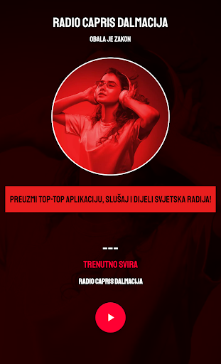 Radio Capris Dalmacija Screen 3