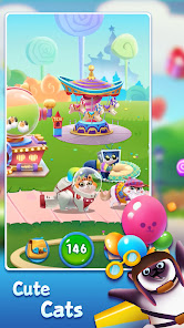 Captura 1 Candy Cat - Pet match 3 games android
