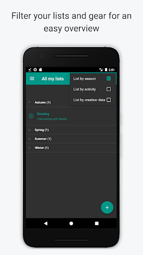 Gearly - Organize your outdoor Screen 3