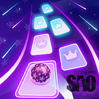 SAO Anime Tiles Jump Ball Edm