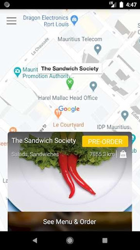 The Sandwich Society Screen 2