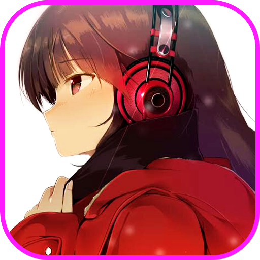 Viral anime music from social logo