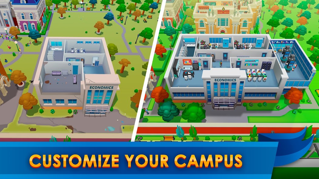 University Empire Tycoon －Idle 1.19 APK + Mod (Unlimited money / Unlimited) for Android