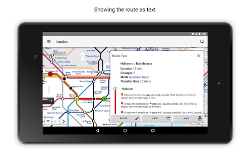 Tube Map London Underground Screenshot
