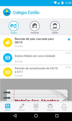 Colégio Estillo Screen 3