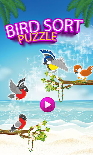 Android application Bird Sort Puzzle Game screenshort