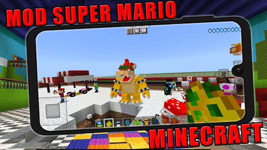 マインクラフトのスーパーマリオmod Super Mario