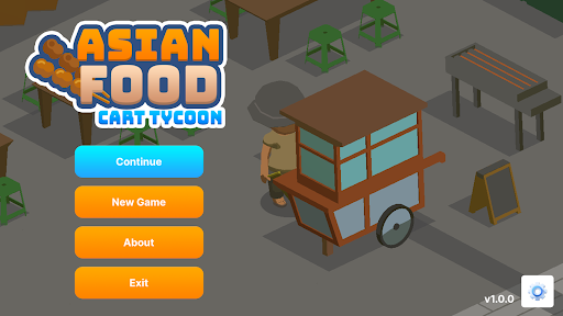Android application Asian Food Cart Tycoon screenshort