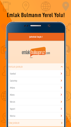 Android application EmlakBuluyoruz screenshort
