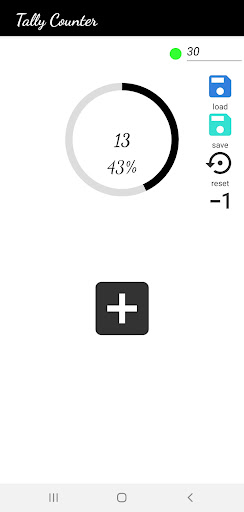 Tally Counter Screen 3