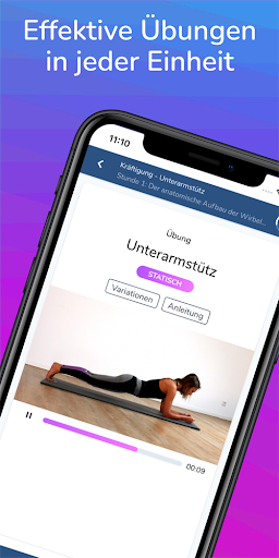 Android application Motivaktiv - Zertifizierte Onl screenshort