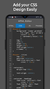 Code Editor Mobile Free – Python, C, HTML, JS, CSS Apk Download 3