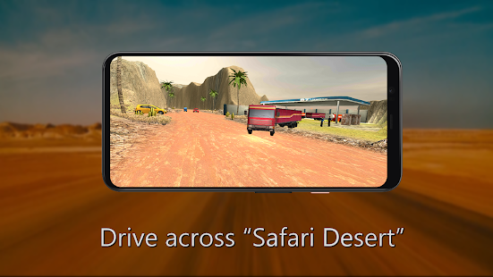 Truck simulator- desert riders truck driving games 2.0.2 APK screenshots 4