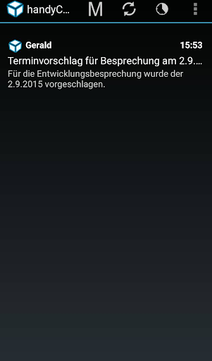 Android application handyCubesLG screenshort