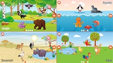 子供のためのパズル - 動物ゲームのおすすめ画像2