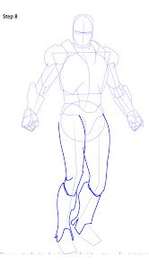 Captura 8 Draw Iron Superhero Man android