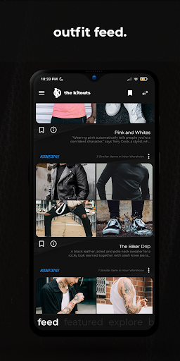 Android application the kitouts : Men Outfit Ideas screenshort