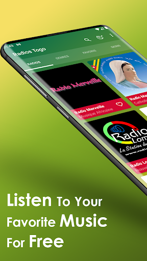 Android application Togo Radio screenshort