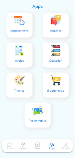 Tykoon - Digital Business Card Screen 3
