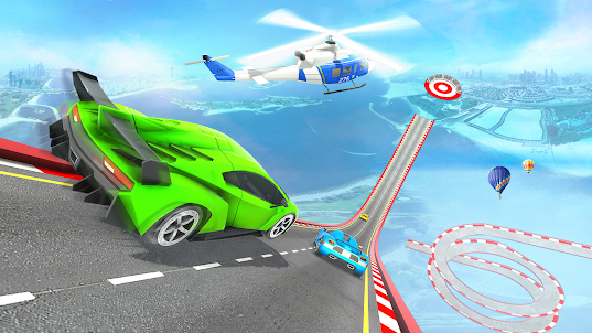 Flying Superhero Stunt Car 3D