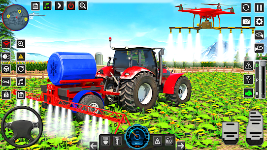 Real Tractor Driving Games 4