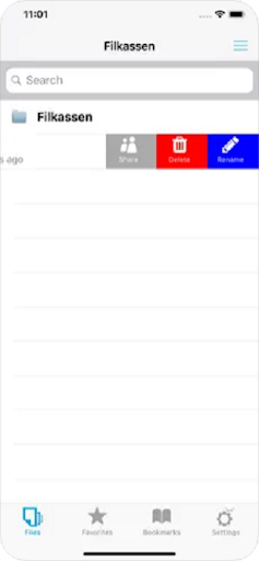 Android application Filkassen screenshort