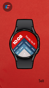 Suit: Digital Watch Face