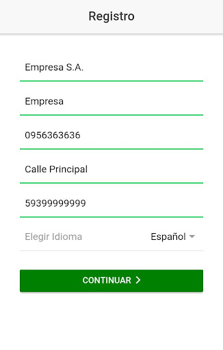 GreenSales Screen 2