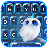 Night Unicorn Owl Keyboard Theme icon