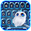 Night Unicorn Owl Keyboard The